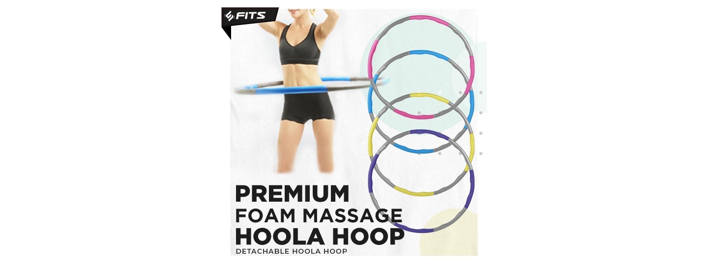 FITS Premium Foam Massage Hoola Hoop